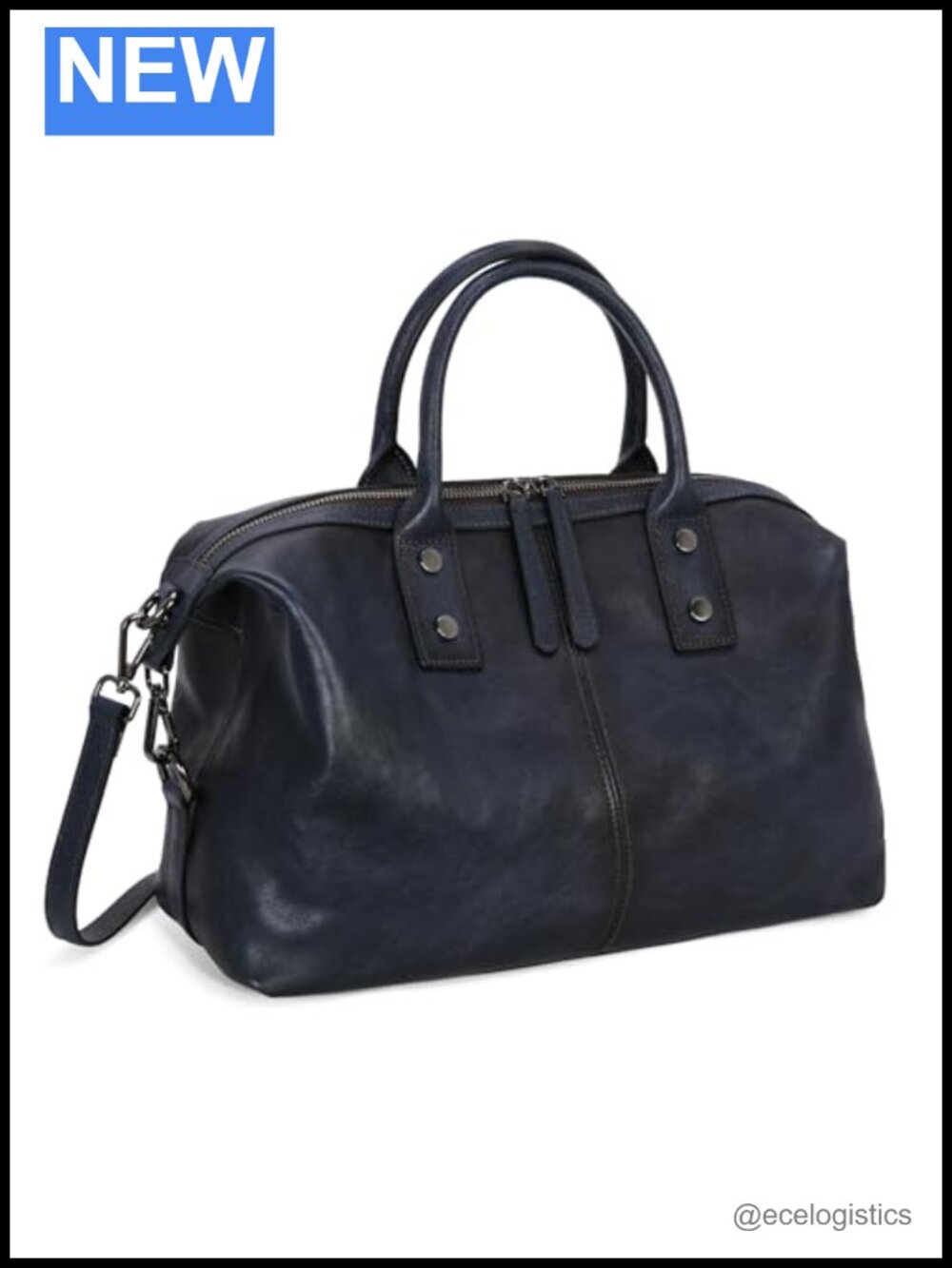 Genuine Leather Satchel Handbag Tote Shoulder Bag Purses for Women